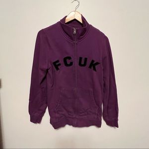 FCUK FRENCH CONNECTION ZIP UP